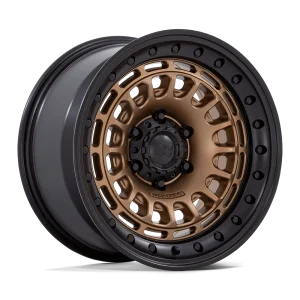 Black Rhino – BR014 SAHARA – Bronze – 17″x9″ 0mm – All weather Wheels – BR014ZB17905000
